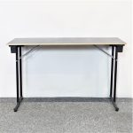 Fällbord med guldkant 120 cm