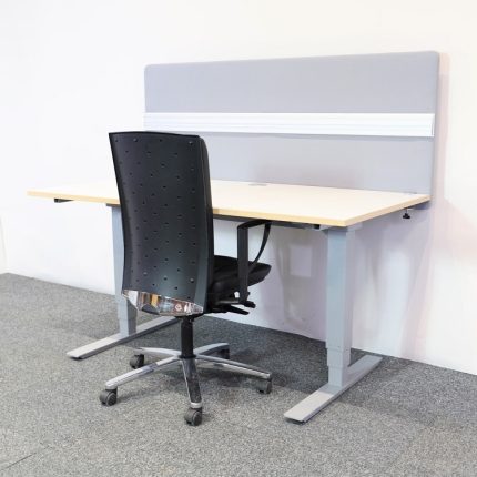 Bordsskärm med list 80/140/150/160/170 cm