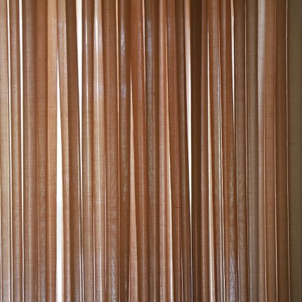 Aprikosfärgad Gardin