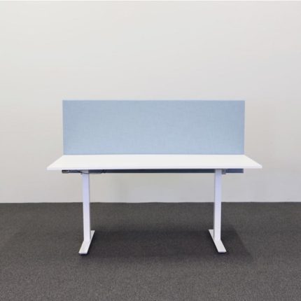 Skrivbordsskärm Rounded 160 cm