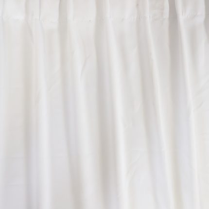 Benvit/Ljusgrå Gardin