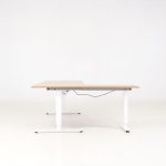 Höj- och sänkbart hörnskrivbord Ergo